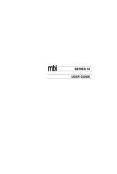 SoundCraft MBI 10 Series User Manual