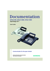 Siemens OpenStage 20 T User Manual