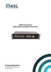 ASL INTERCOM VAR8 Product Description