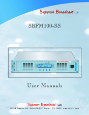 Superior Broadcast SBFM100-SS User Manual