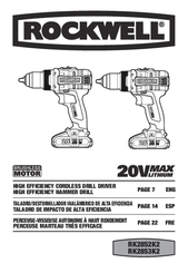 Rockwell RK2853K2 Instruction Manual