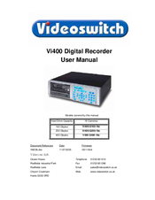 Videoswitch Vi400 User Manual