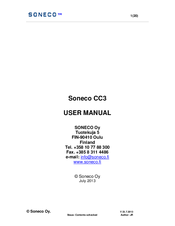 Soneco CC3 User Manual