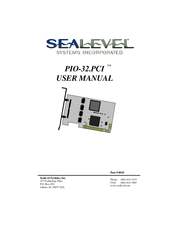 SeaLevel PIO-32.PC User Manual