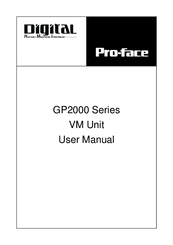 Pro-face GP2000-VM41 User Manual