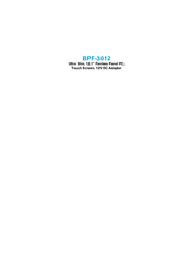 BOSER Technology BPF-3012 User Manual