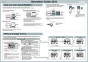 Casio 2931 Operation Manual