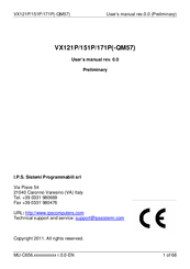 IPS VX171P User Manual