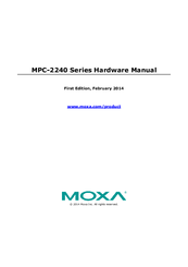 Moxa Technologies MPC-2240 Series Hardware Manual