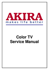 Akira CT-21CDP5CPT Service Manual