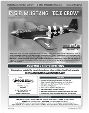 Model Tech P-5IB Mustang Old Crow User Manual