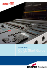 Zero 88 Solution XL Quick Start Manual