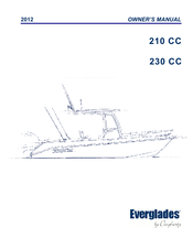 Everglades 210 CC 2012 Owner's Manual