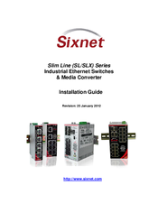 Sixnet Slim Line SLX Series Installation Manual