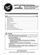 Intergas HSE-125-P User's Information Manual
