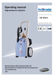Kranzle 122 Silent Operating Manual