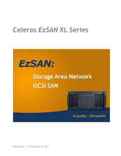 Celeros EzSAN XL Series User Manual