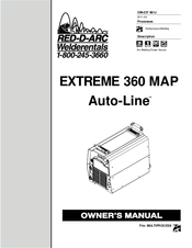 Red-D-Arc EXTREME 360 MAP Auto-Line Owner's Manual