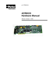 Parker ACR8020 Hardware Manual