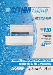 Action Clima FW 230N Installation Use And Service Manual