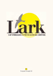 Computer Concepts Lark User Manual
