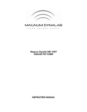 Magnum MD 108T Instruction Manual