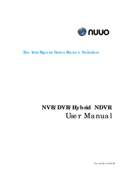 NUUO NVR User Manual