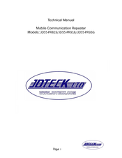 JDTECK JD55-PR918 Technical Manual