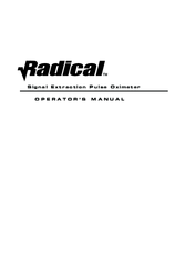 Masimo Radical Operator's Manual