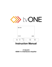 Tvone 1T-DA-672 Instruction Manual