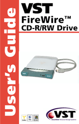 VST FireWire CD-R/RW Drive User Manual
