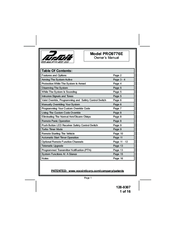 Voxx PRO9776E Owner's Manual