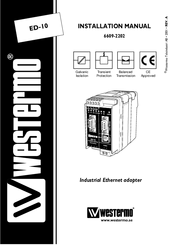 Westermo ED-10 TCP Installation Manual