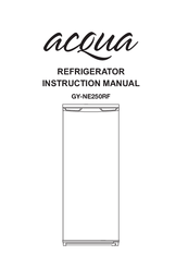 Acqua GY-NE250RF Instruction Manual