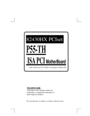EPOX P55-TH User Manual