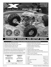 XTM Racing X-Crawler EP Super Class Crawler ARR Assembly Manual And Setup Manual