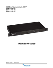 MuxLab 500416-POE-EU Installation Manual