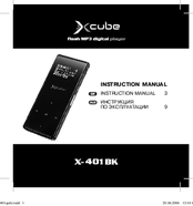 X-Cube x-401 bk Instruction Manual