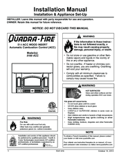 Quadra-Fire 5100-I ACC Installation Manual