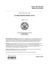 globe sp25 mixer