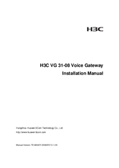 H3C VG 31-08 Installation Manual