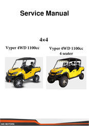 Gio Vyper 4WD 1100cc 4 seater XY1100UEL Service Manual