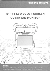 Farenheit T-8006CM Owner's Manual