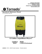 TORNADO 2-100 H Professional Operation & Maintenance Manual