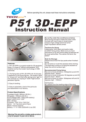 TECH one P51 3D-EPP Instruction Manual