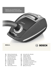 Bosch BSGL5 SERIES Operating Instructions Manual