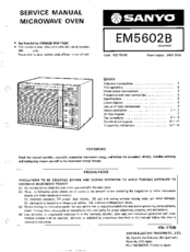 Sanyo EM5602B Service Manual