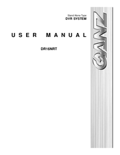 Ganz DR16NRT User Manual