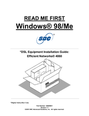 SBC Efficient Networks 4060 Installation Manual