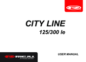 RIEJU CITY LINE 300 Ie User Manual